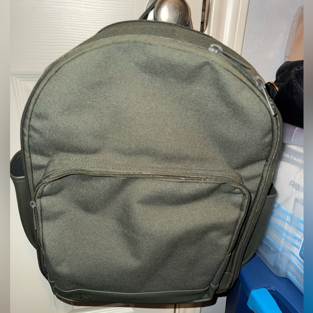 Beis Travel Olive Green Backpack